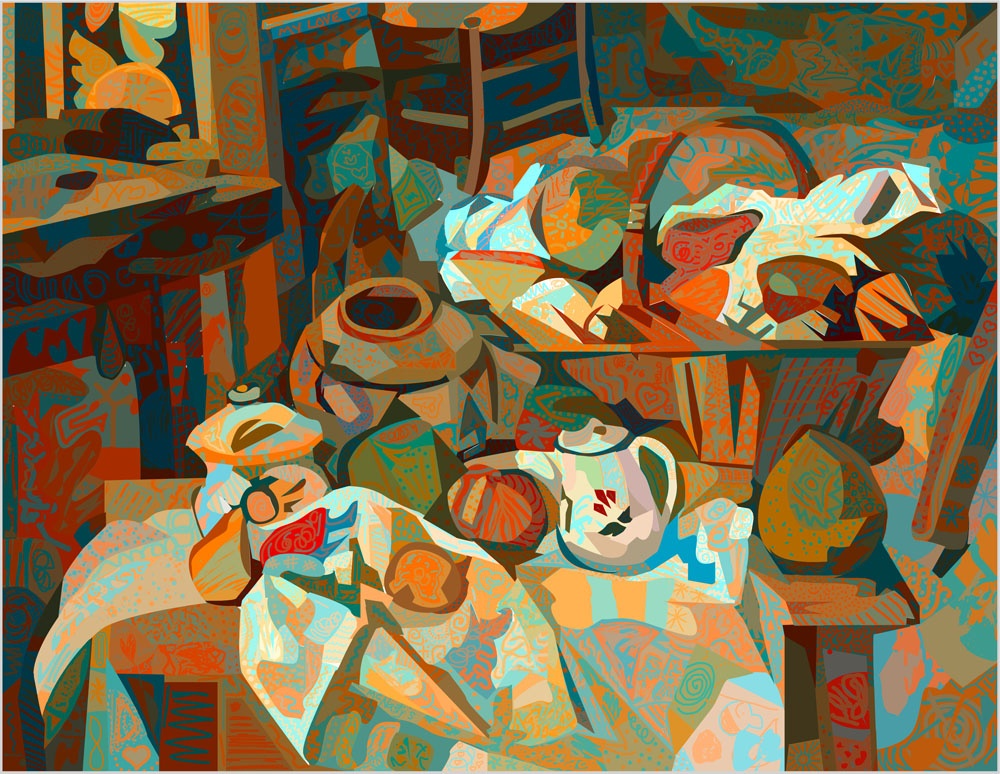 Paint.Team, Cezanne's Kitchen
