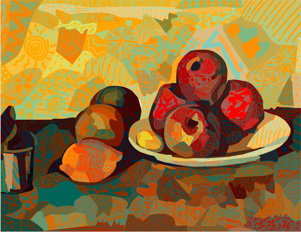 Paint.Team, Still Life with Fruit